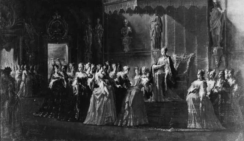 Grande ricevimento di Elisabetta Farnese - Museo della Reggia di Caserta